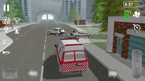 救護(hù)車模擬3D游戲