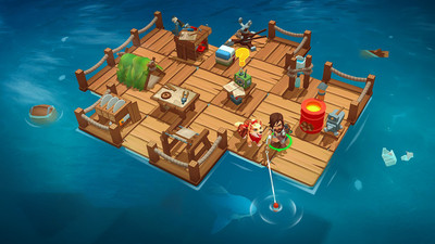 海上木筏生存游戏截图