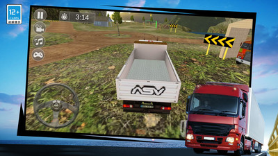 模拟驾驶卡车运货3D截图欣赏