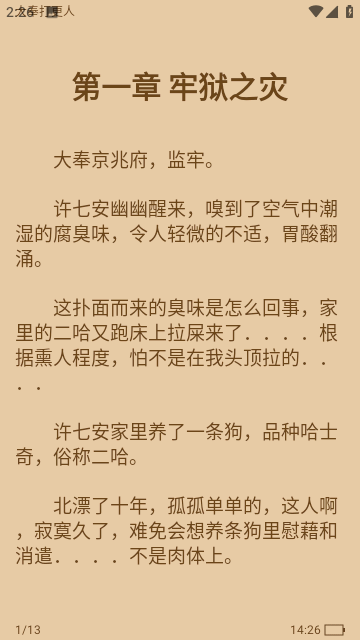 花旗小说截图欣赏