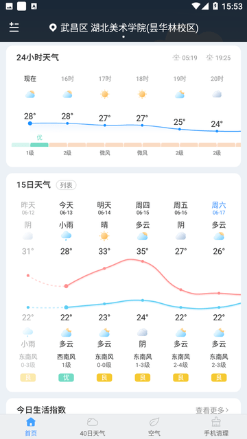 柠檬天气截图欣赏