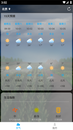 聊聊天氣截圖欣賞