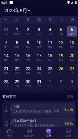 超準天氣預報截圖欣賞