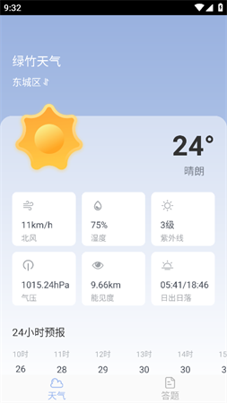 綠竹天氣預(yù)報截圖欣賞