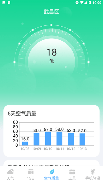 隆媛天气预知截图欣赏