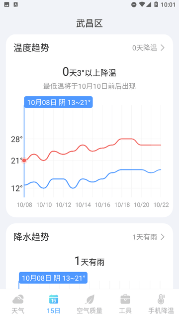 隆媛天气预知截图欣赏