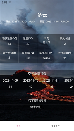 森森天氣截圖欣賞