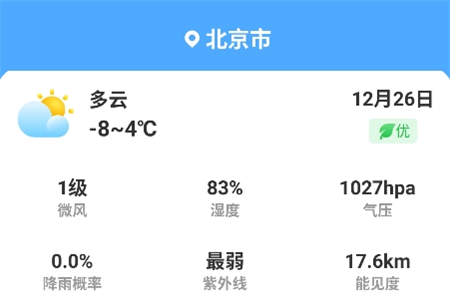 晴雨預(yù)報(bào)