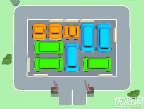 交通混乱停车