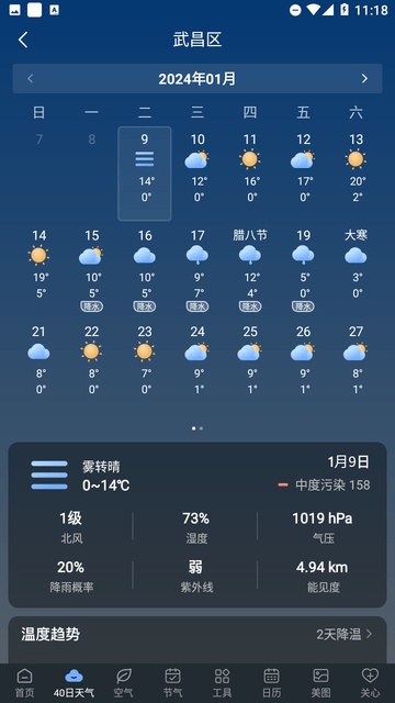 親情天氣截圖欣賞