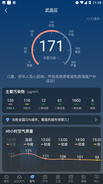 親情天氣截圖欣賞
