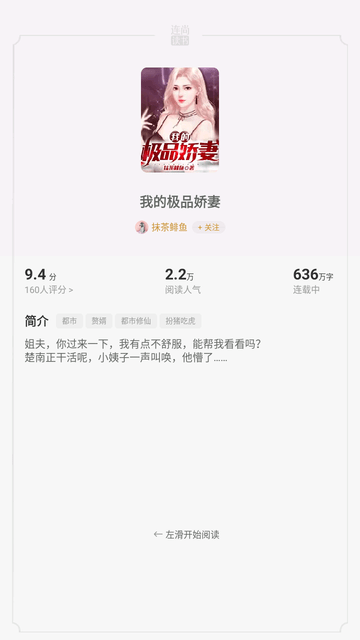 连尚小说游戏截图