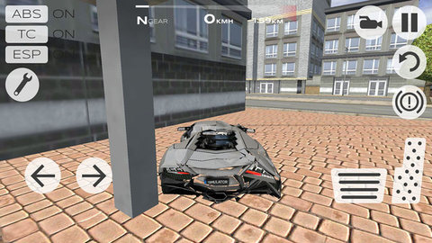 赛车驾驶模拟游戏截图