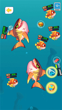疯狂鱼吃鱼游戏截图