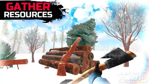 冬季森林生存游戏截图