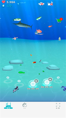海洋动物模拟游戏截图