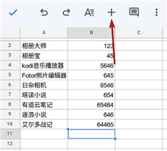 谷歌表格