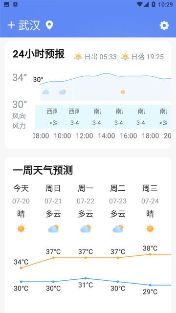 云上即墨天气截图欣赏