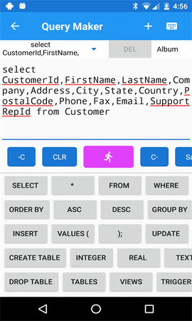 sqlite编辑器截图欣赏