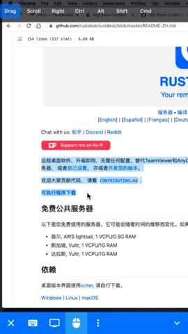 RustDesk截图欣赏