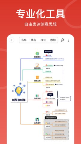 寻简思维导图游戏截图