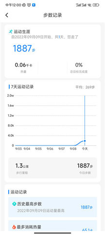 田野计步截图欣赏