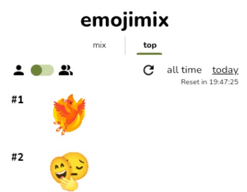 emojimix表情包生成器