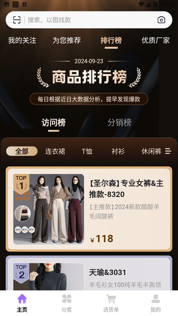 衣衫匯女裝貨源截圖欣賞
