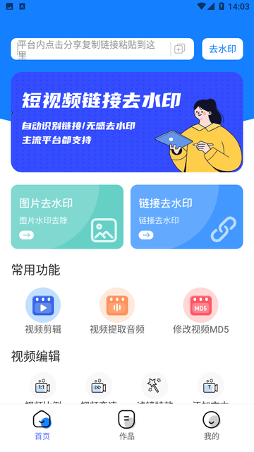 视频解析去水印游戏截图