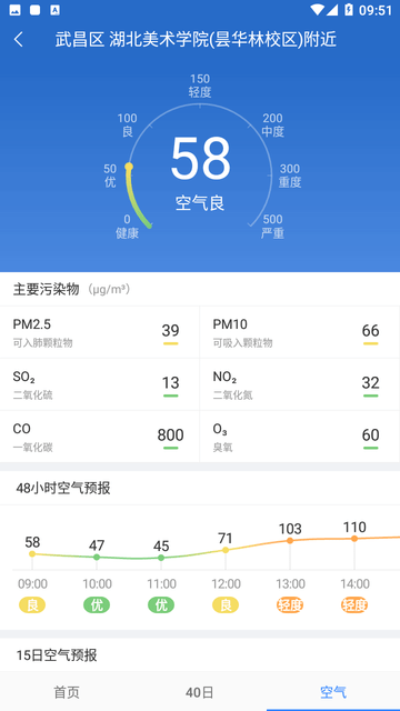 下雨天气预报截图欣赏