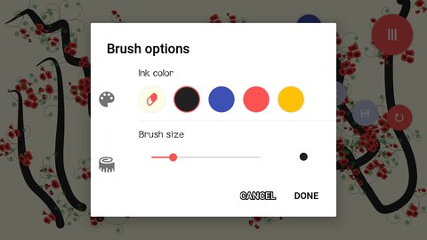 开花画笔游戏截图