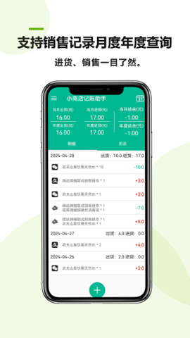 小商店记账游戏截图