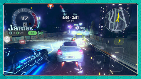 3D閃電跑酷俠