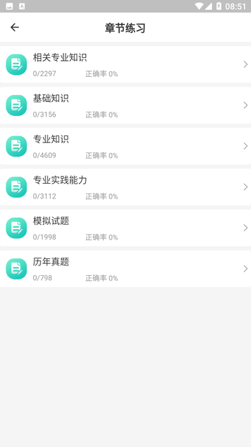 药师壹题库截图欣赏