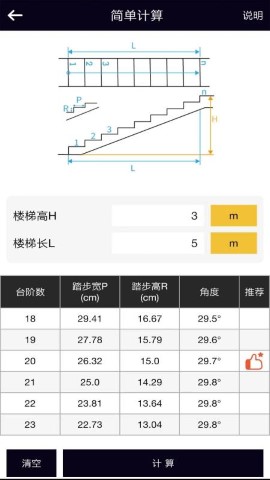 楼梯栏杆计算器