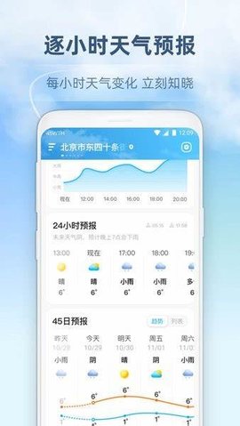 心橙天气预报截图欣赏