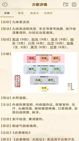 中医方歌游戏截图