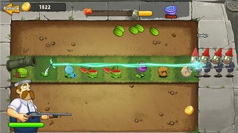 植物射擊守衛(wèi)戰(zhàn)截圖欣賞