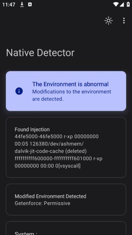 Native Detector截圖欣賞
