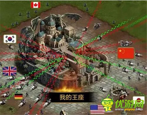 中国队参战!《COK列王的纷争》全球玩家同服对决