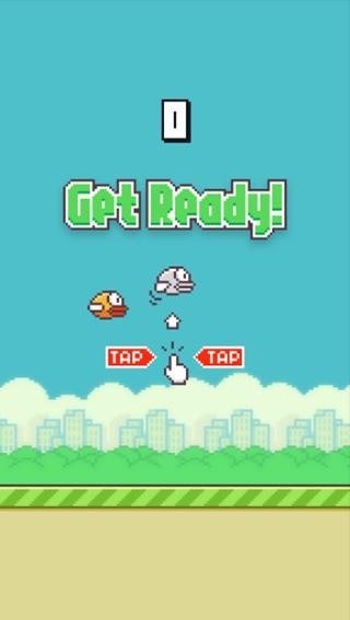 Flappy Bird游戏截图