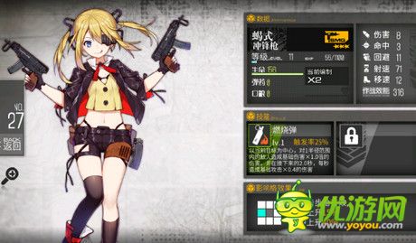 少女前线蝎式实用性评测图鉴