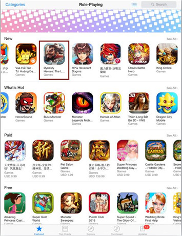 《苍龙三国志DH》横扫六国畅销榜 12日iOS国服开测 