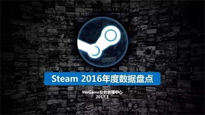 Steam2016年度数据：用户总数破2亿 国区玩家数第3