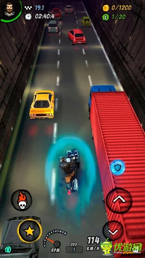 摩托赛车2:公路燃烧无限金币中文版游戏截图