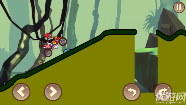 摩托车爬坡登山赛车游戏截图
