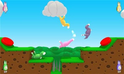 超级兔子人双人手机版游戏截图