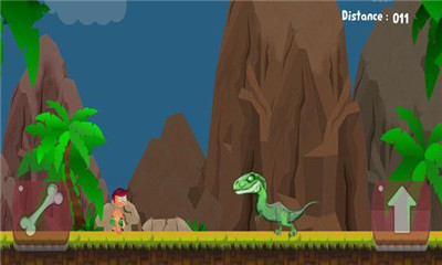 恐龙岛的穴居人游戏截图