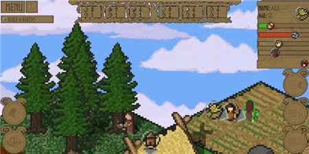 天空中的村庄游戏截图