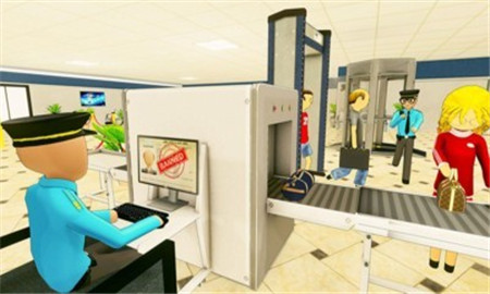 火柴人机场安检截图欣赏